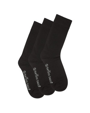 Bamboesokken Beau 3-pack - zwart from Lotika