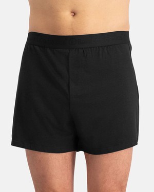 Bamboo Basics wijde bamboe boxershorts Kay 2-pack - zwart from Lotika