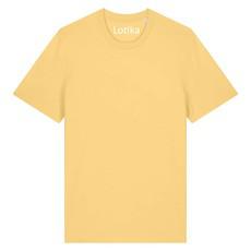 Juul T-shirt biologisch katoen - viva yellow via Lotika