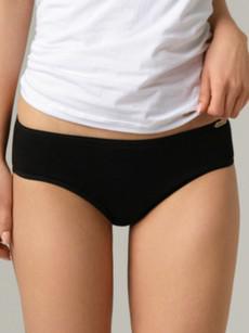 Menstruatieslip ondergoed medium - zwart via Lotika