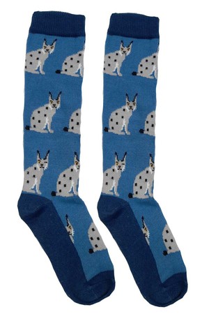 Bio kinder kniekousen met lynxen maat 19-22 from Lotika