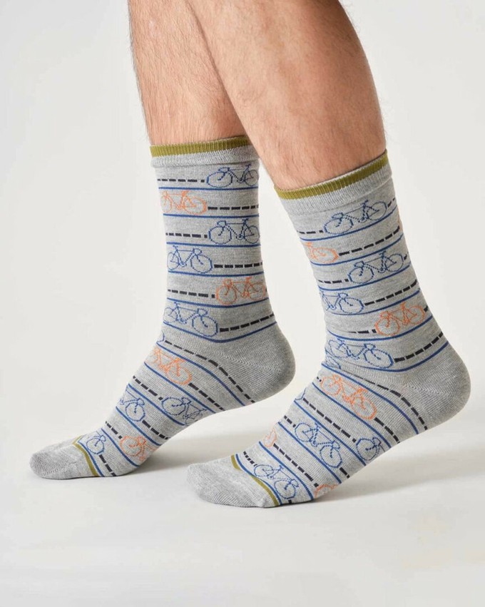 Thought sokken heren cadeaudoos multi bike from Lotika