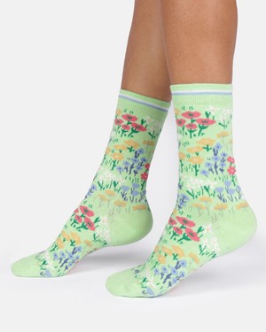 Thought damessokken giftbox met bloemen from Lotika