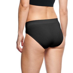 Bamboe slip naadloos Belle 3-pack - zwart from Lotika