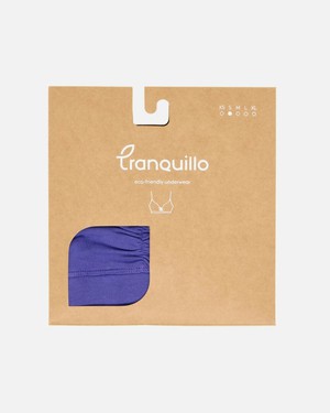 Tranquillo bralette bh Tencel grape from Lotika