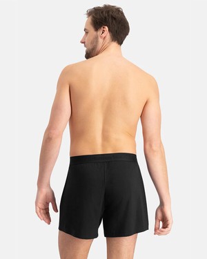 Bamboo Basics wijde bamboe boxershorts Kay 2-pack - zwart from Lotika