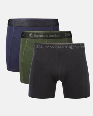 Bamboo Basics boxershorts Rico – black - army - navy from Lotika Bamboo Basics boxershorts Rico – black - army - navy from Lotika