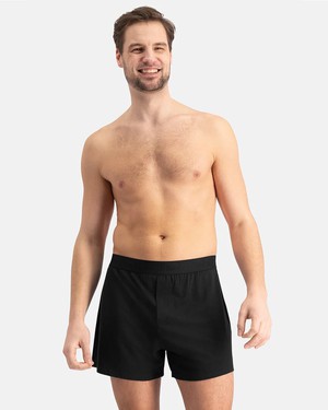 Bamboo Basics wijde bamboe boxershorts Kay 2-pack - zwart from Lotika