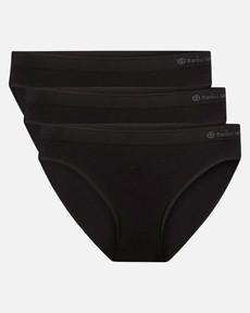 Bamboe Taille Slip naadloos Tess 3-pack - zwart via Lotika