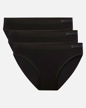 Bamboe Taille Slip naadloos Tess 3-pack - zwart from Lotika Bamboe Taille Slip naadloos Tess 3-pack - zwart from Lotika