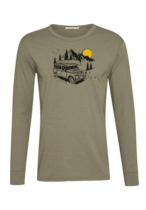 Greenbomb shirt - nature off road light khaki - maat S from Lotika