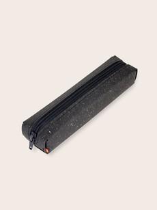 Gerecyclede leren Etui DOT - Zwart van MADE out of