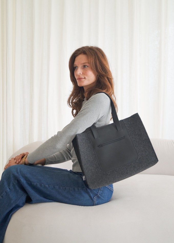 Office bag JIP - Zwart from MADE out of