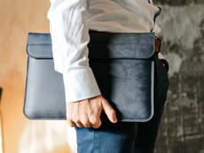 Laptop Sleeve MAC - Nacht Blauw van MADE out of