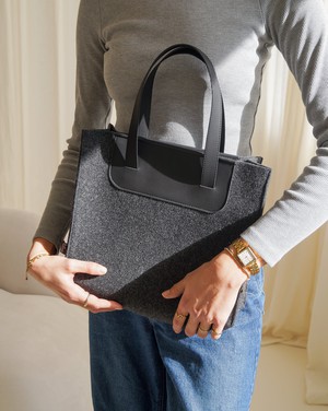 Handtas ANNE - Zwart from MADE out of