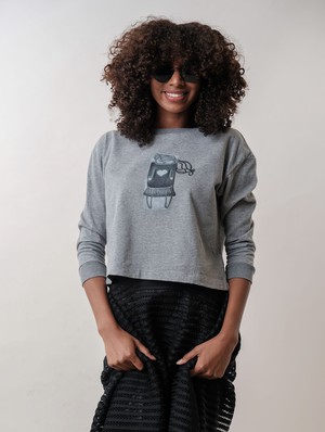 tenshi cropped sweatshirt from madeclothing