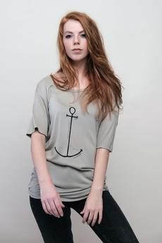 anchor flowy oversized top van madeclothing