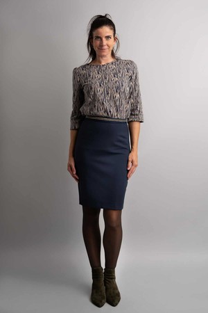 Elle Navy sparkle rok from Marjolein Elisabeth