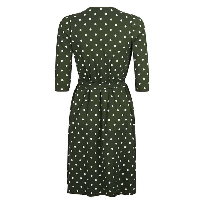 Roos Green Dots jurk from Marjolein Elisabeth