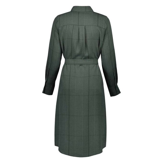 Merel Green Check jurk from Marjolein Elisabeth