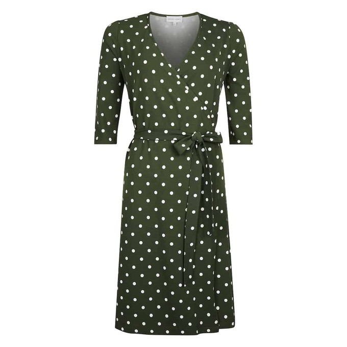 Roos Green Dots jurk from Marjolein Elisabeth