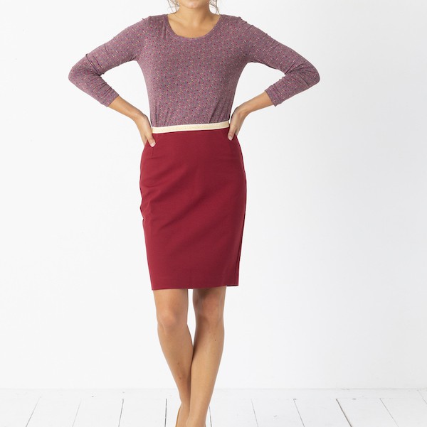 Elle Wine rok from Marjolein Elisabeth