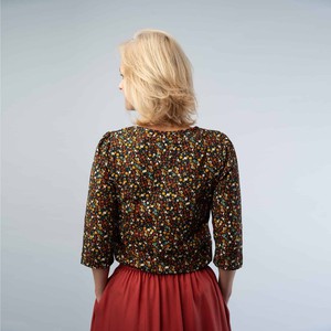 Mara Night Flowers top from Marjolein Elisabeth