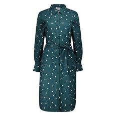 Merel Green Dots jurk via Marjolein Elisabeth