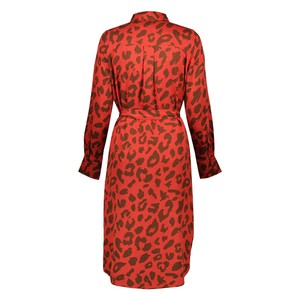 Merel Red Leopard jurk from Marjolein Elisabeth