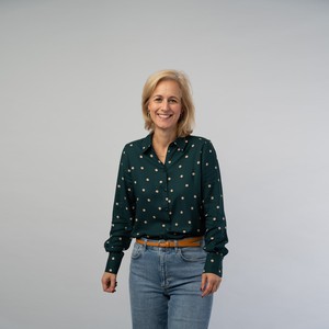 Mees Green Dots blouse from Marjolein Elisabeth