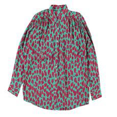 Blouse Yara Panter Green via Marjolein Elisabeth