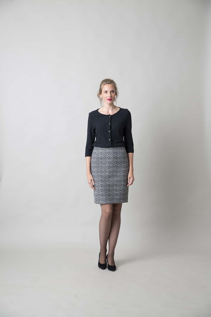 Marije Black Knit top from Marjolein Elisabeth