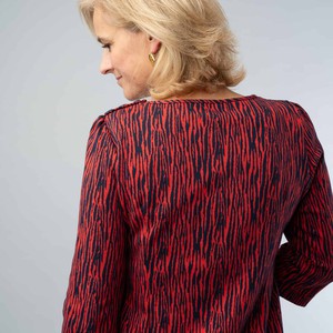 Jolein Red Zebra jurk from Marjolein Elisabeth