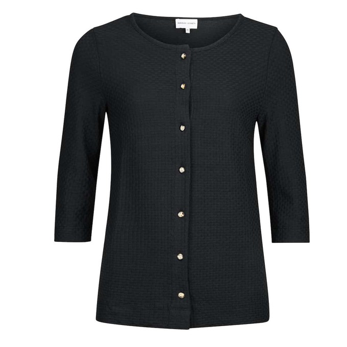 Marije Black Knit top from Marjolein Elisabeth