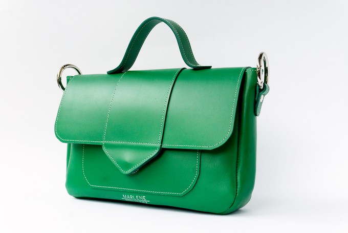 Naïma Bag medium Green from Marlene Fernandez