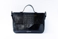 Naïma Bag medium Black via Marlene Fernandez