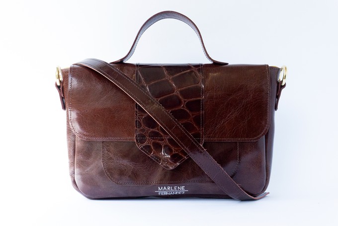 Naïma Bag medium Brown from Marlene Fernandez