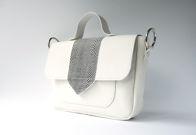 Naïma Bag medium White from Marlene Fernandez