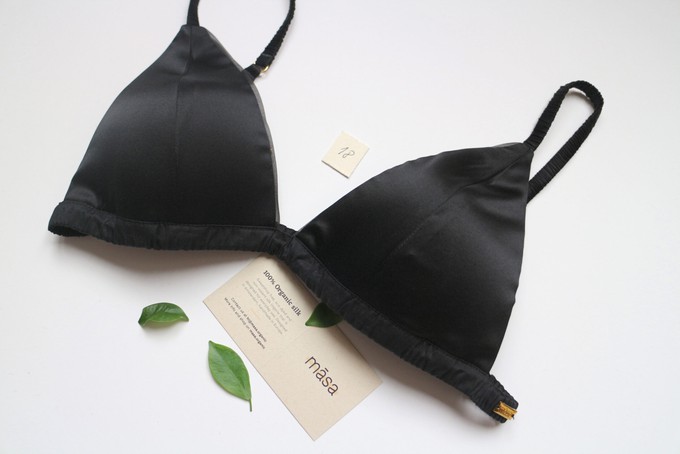 Zijden Bralette Sample Sale from Māsa Organic