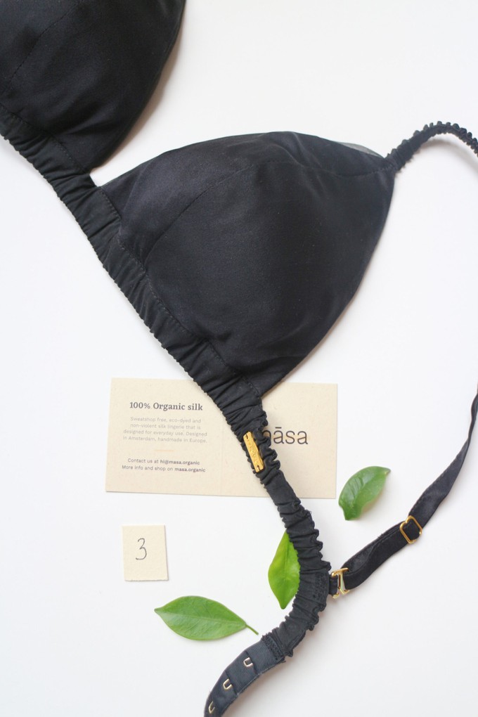 Zijden Bralette Sample Sale from Māsa Organic