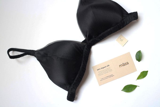 Zijden Bralette Sample Sale from Māsa Organic