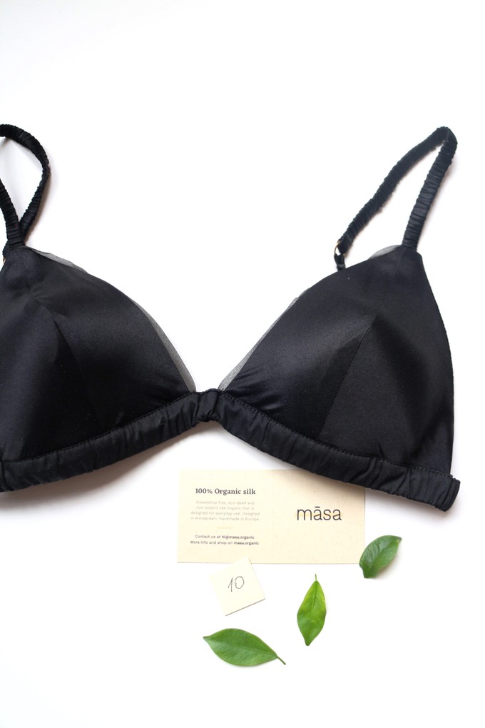 Zijden Bralette Sample Sale from Māsa Organic