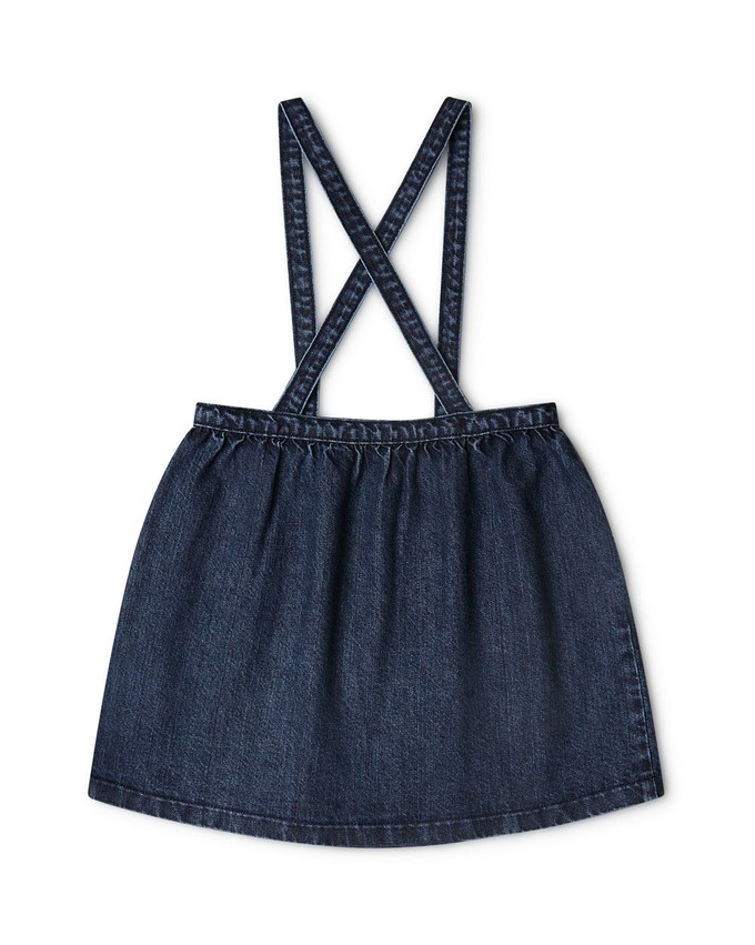 Sanne Wrap Skirt denim from Matona