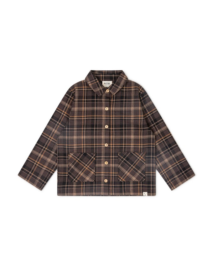 Porter Workshirt dark tartan from Matona