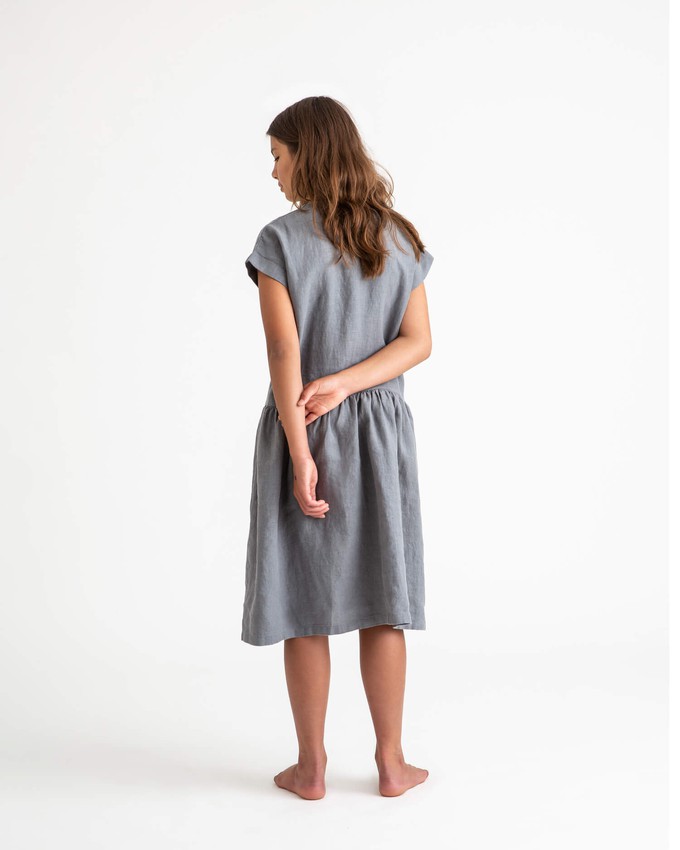 Simple Dress storm blue from Matona