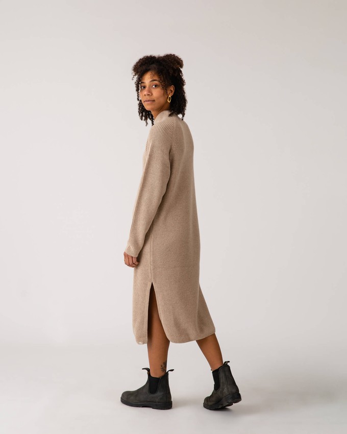Knit Dress limestone from Matona