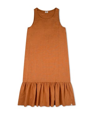 Frill Dress rust from Matona