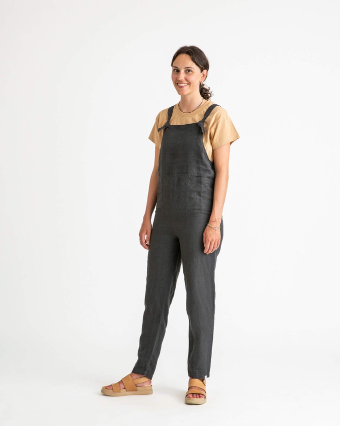 Linen Overall black from Matona