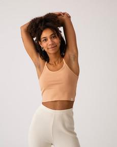 Basic Crop Top terracotta van Matona