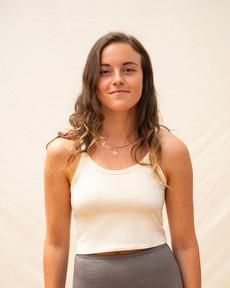 Basic Crop Top ecru van Matona